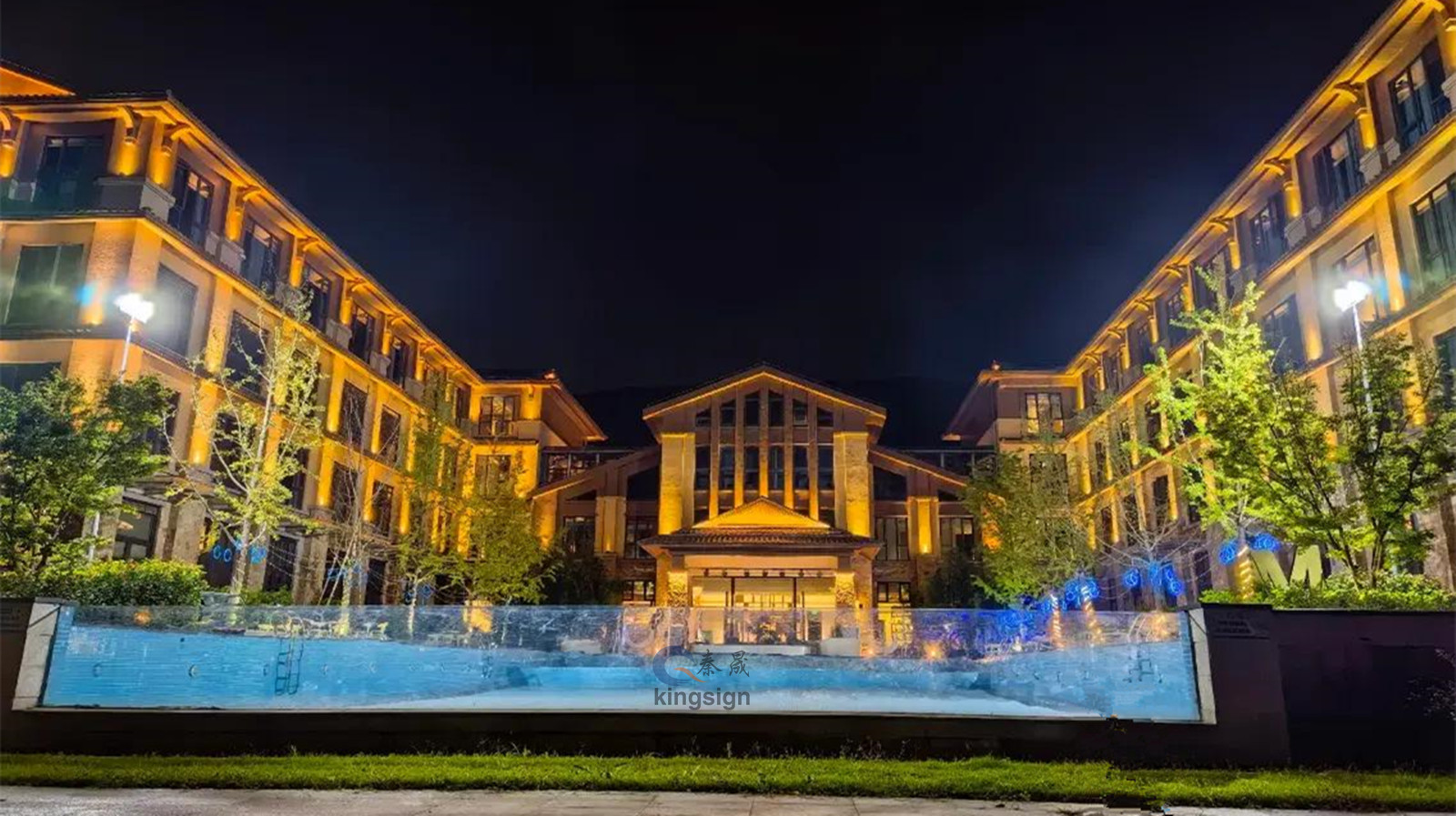 लक्जरी स्विमिंग पूल विंडो के लिए ऐक्रेलिक पैनल